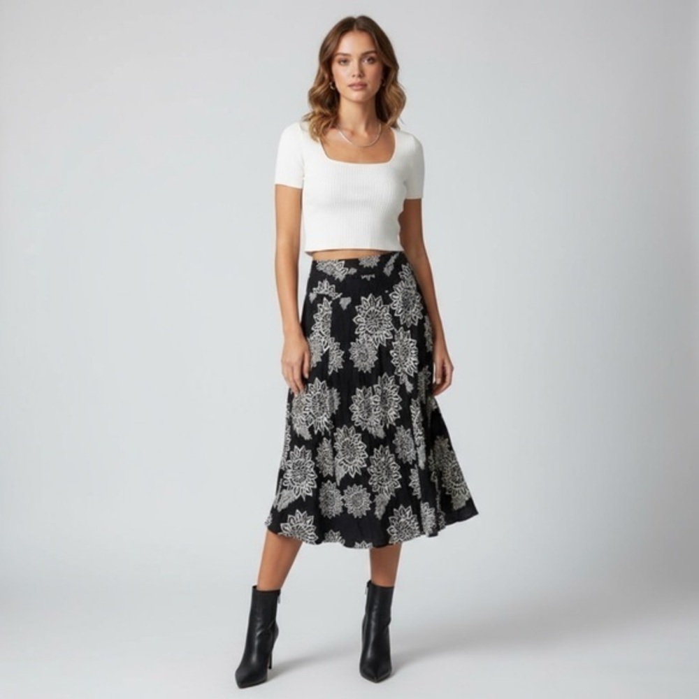 🍍🍍Boho Mini Skirt Print